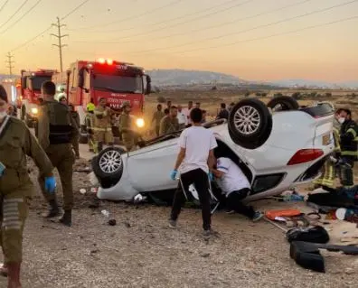 תאונת דרכים בשומרון