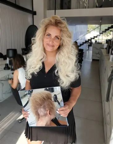 תוספת רשת להוספת אורך ונפח לשיער COMFORT 360