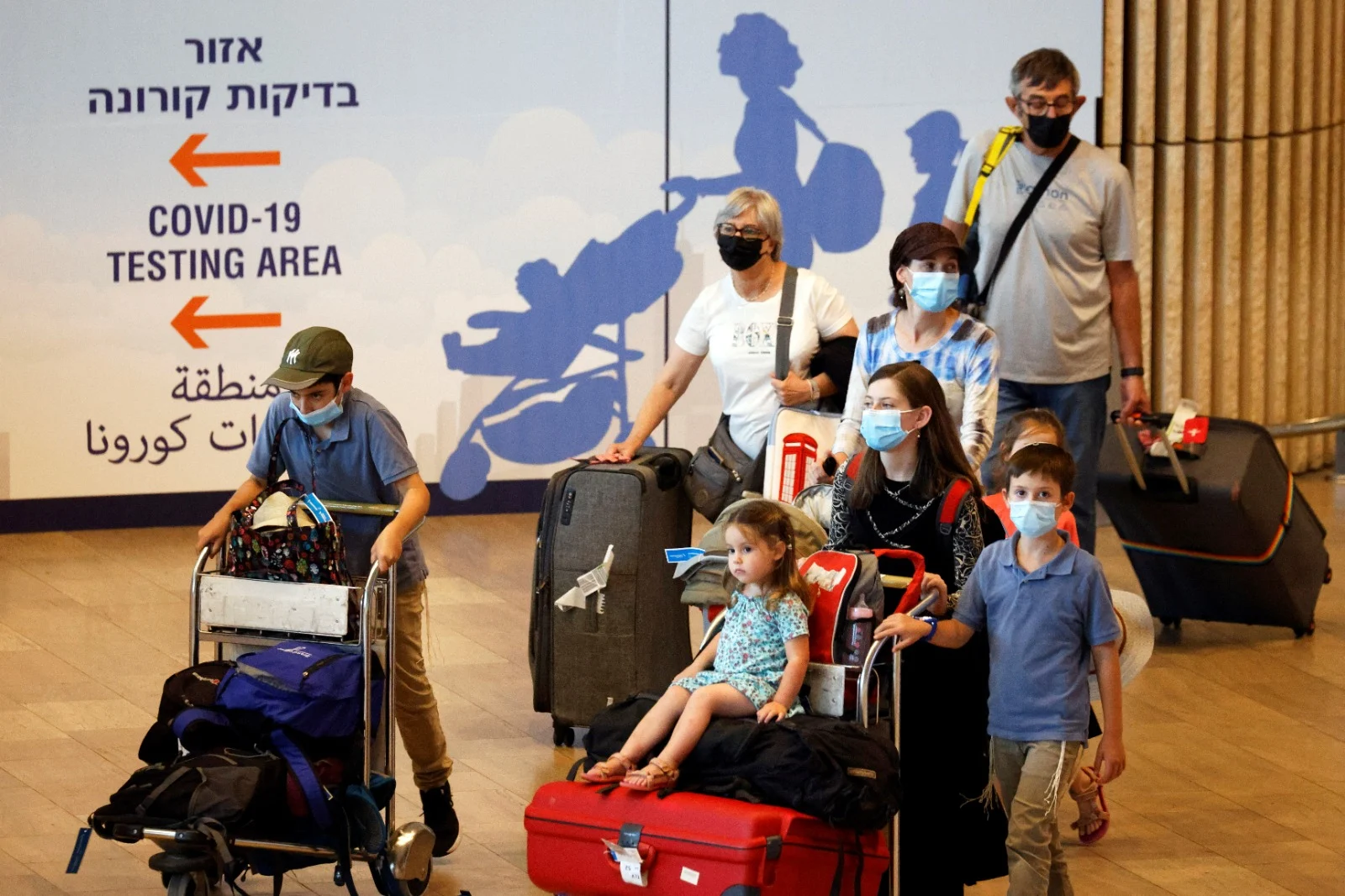 נתב''ג קורונה