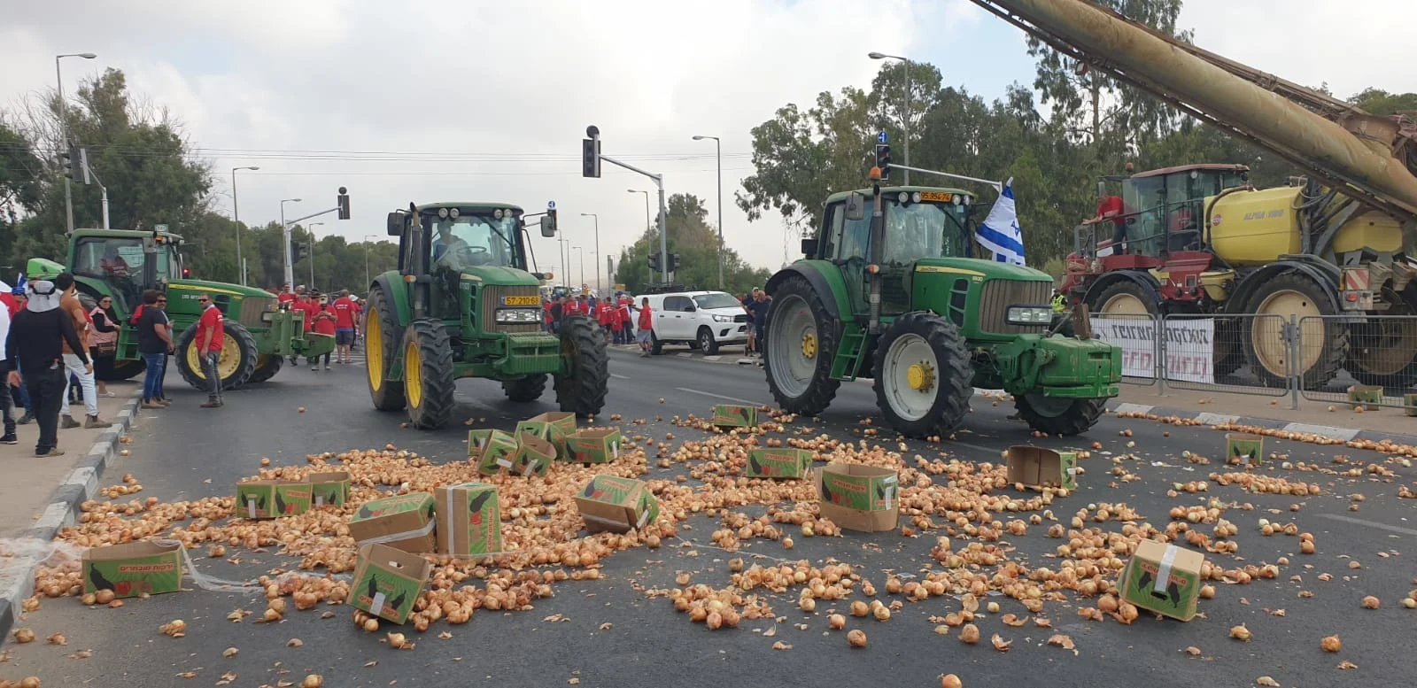 הפגנת חקלאים