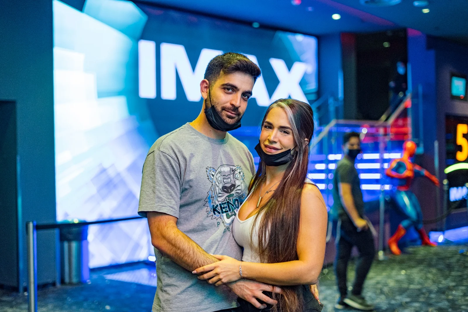 אורין ג׳ולי ובן זוגה. צילום: אמיר יעקובי