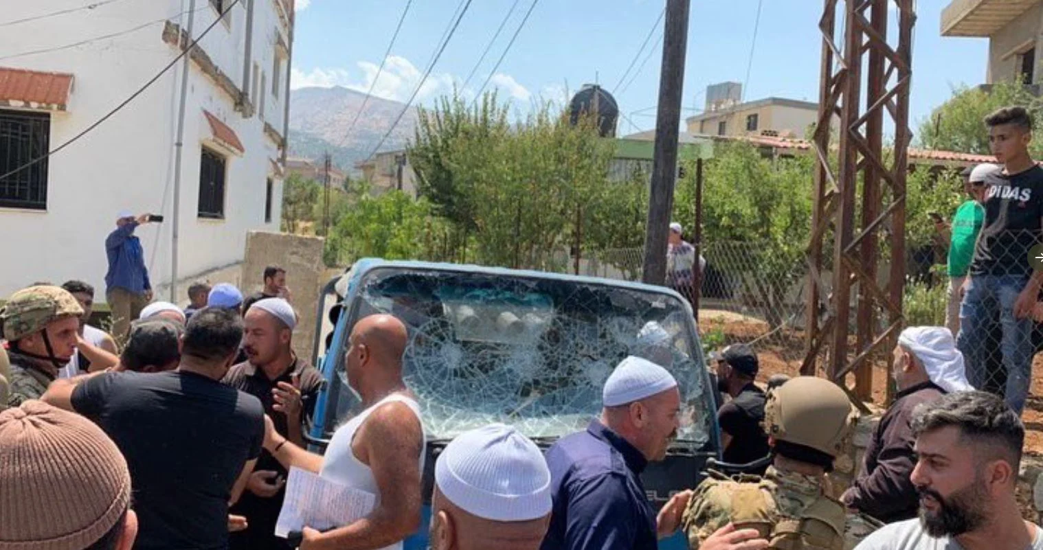 תושבים דרוזים מהכפר שובא