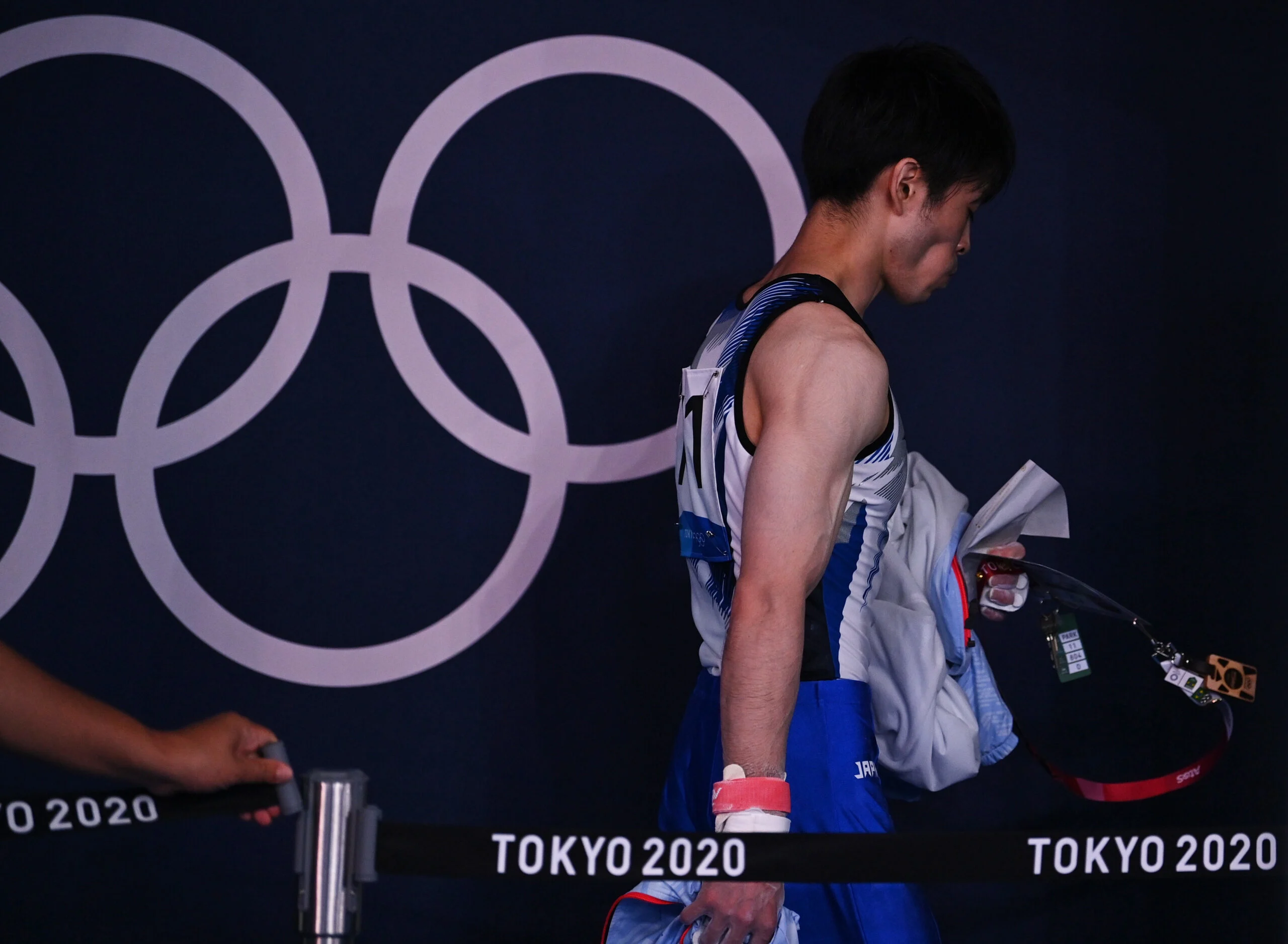 קוהי אוצ'ימורה מתעמל התעמלות מכשירים יפן טוקיו אולימפיאדה