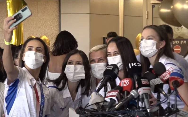 לינוי אשרם והמשלחת הישראלית לטוקיו 2020