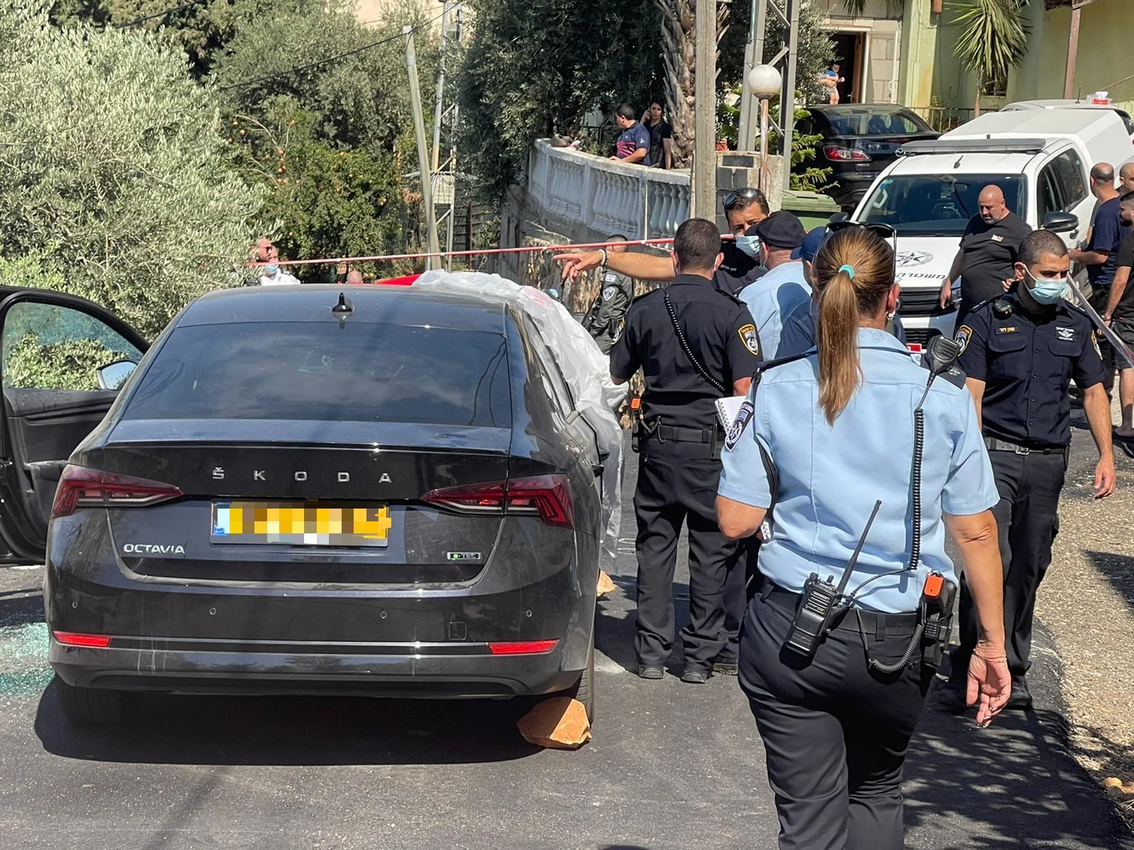 זירת אירוע הירי גליל