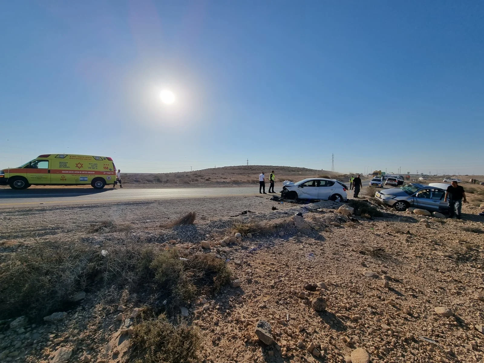 תאונת דרכים בכביש 40
