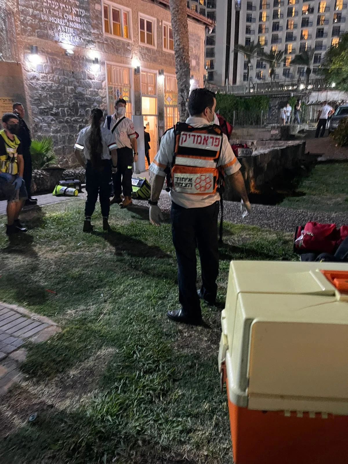 טבריה, אנה רימבורג, קריסת עץ