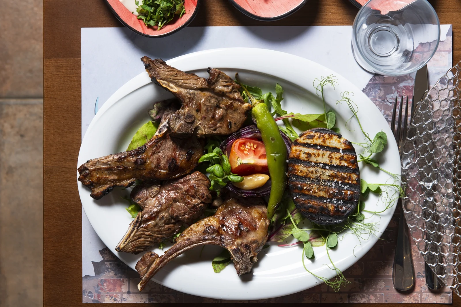 מנת בשר מסעדת סדפה