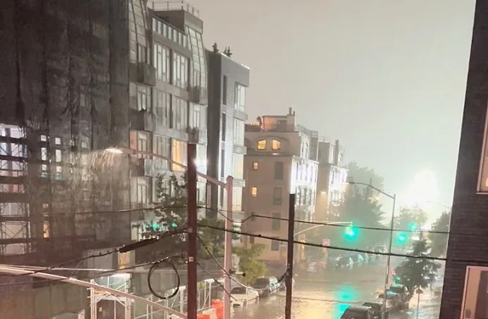 הצפות בניו יורק