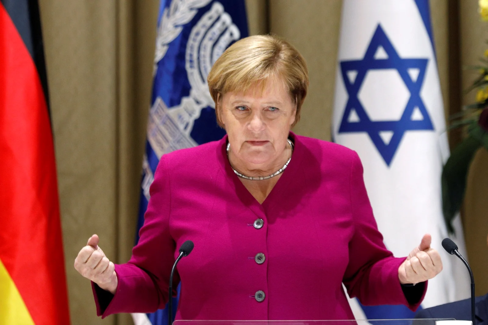 קאנצלרית גרמניה לשעבר אנגלה מרקל