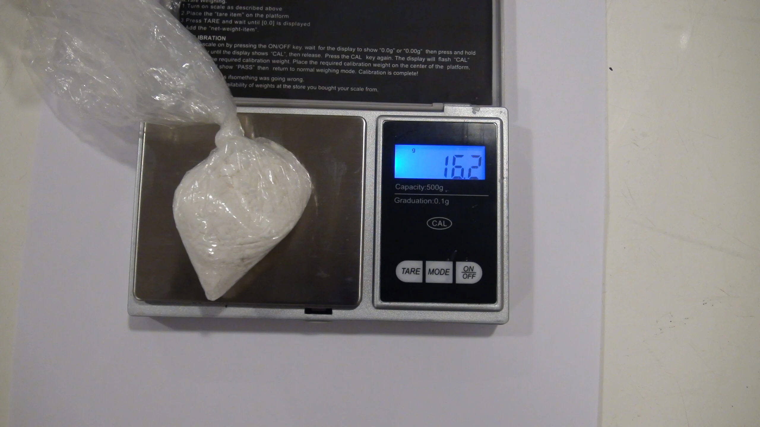 סמים שנמצאו במעצר