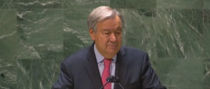 מזכ''ל האום אנטוניו גוטרש