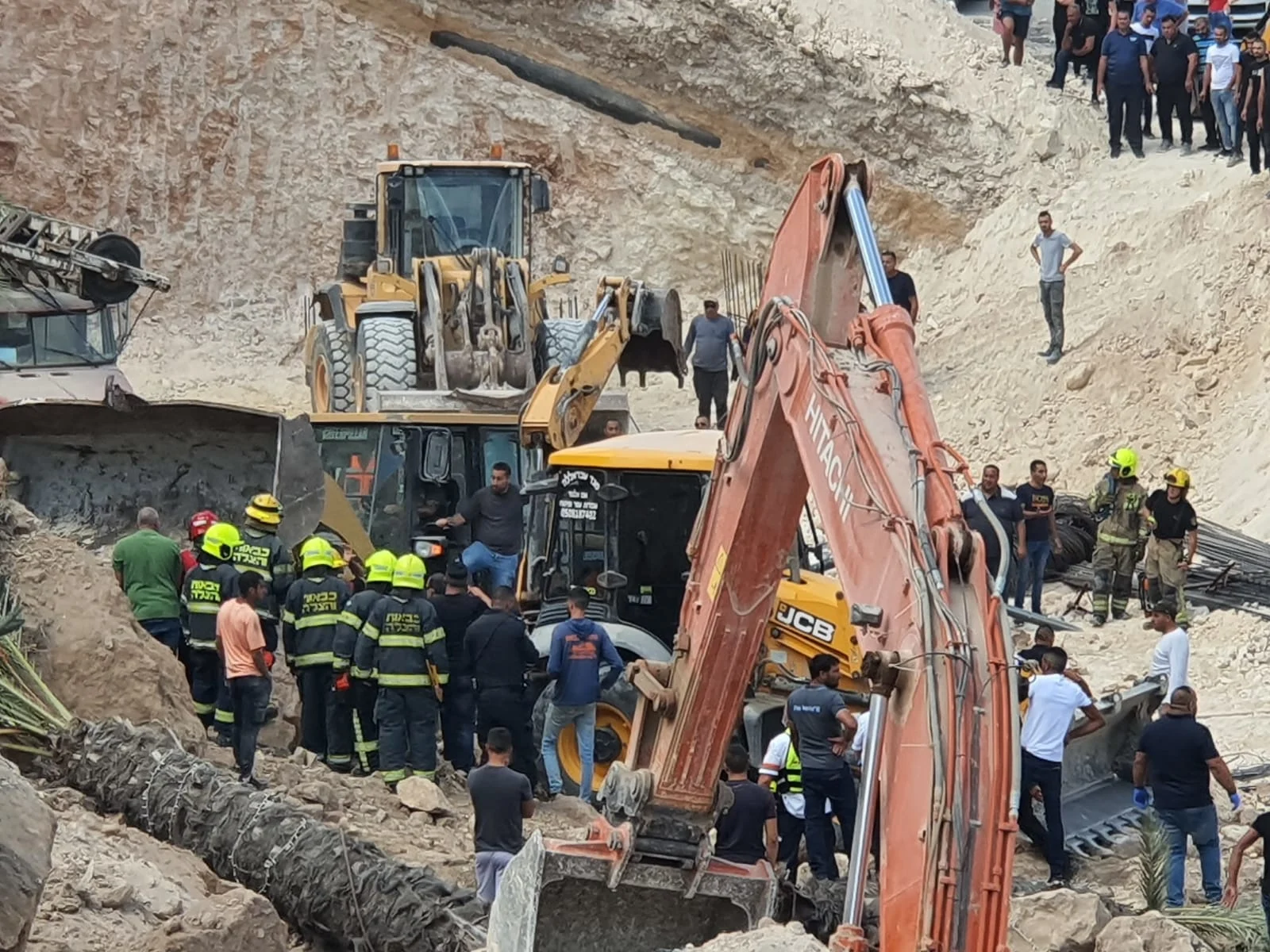 קריסת קיר בכפר כנא