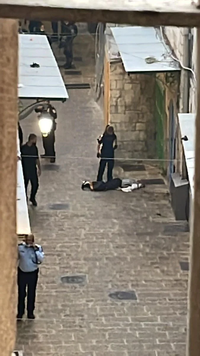 החשודה שנוטרלה בעיר העתיקה