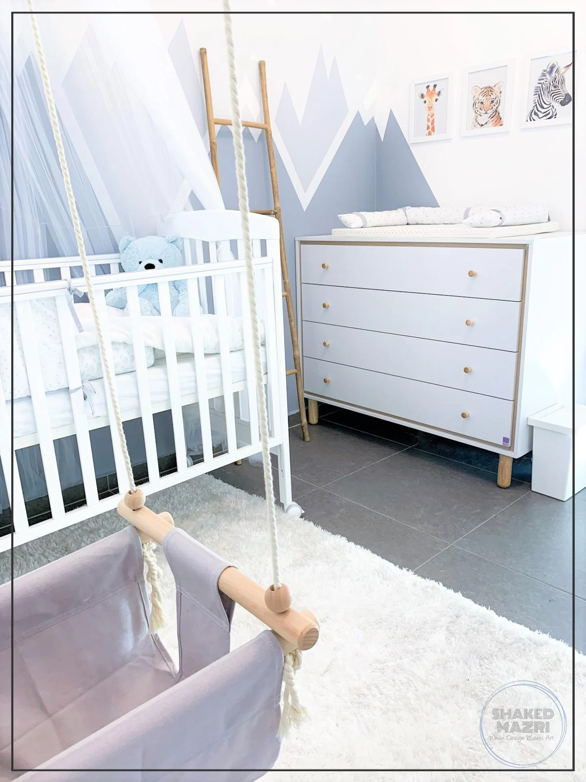 עיצוב חדר ילדים ע''י שקד מצרי