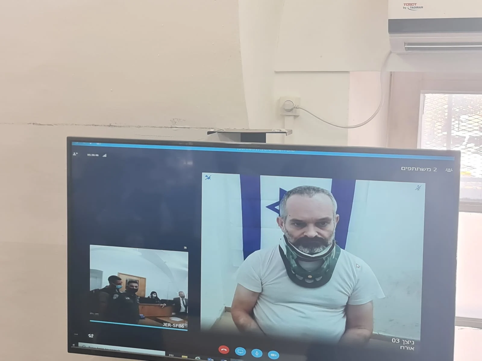 גיא שפירא בדיון בהארכת מעצרו