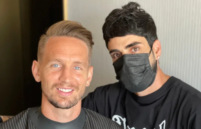 מספרת שניר מאיר מספרת שחקני כדורגל