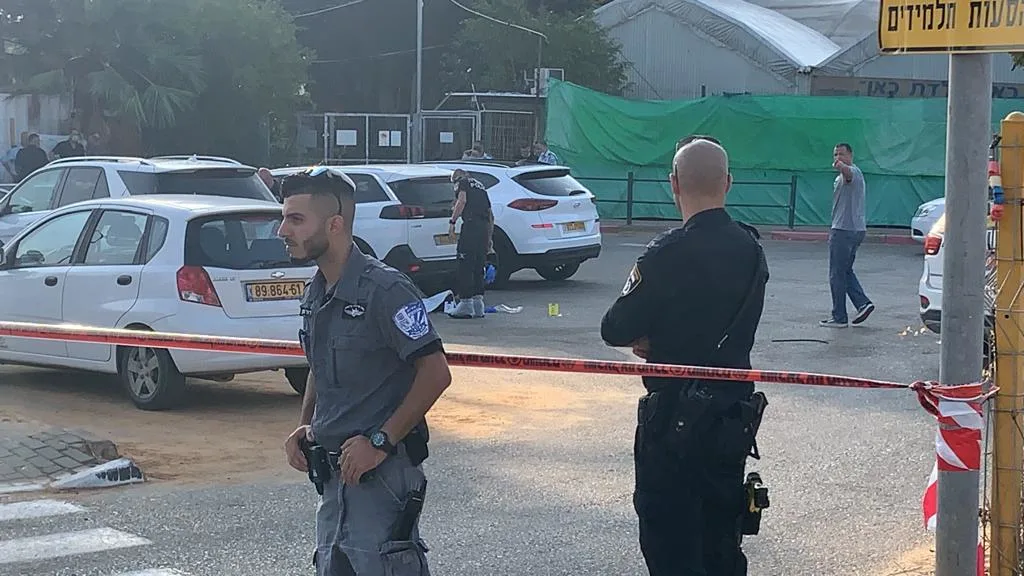 זירת הרצח ברחובות