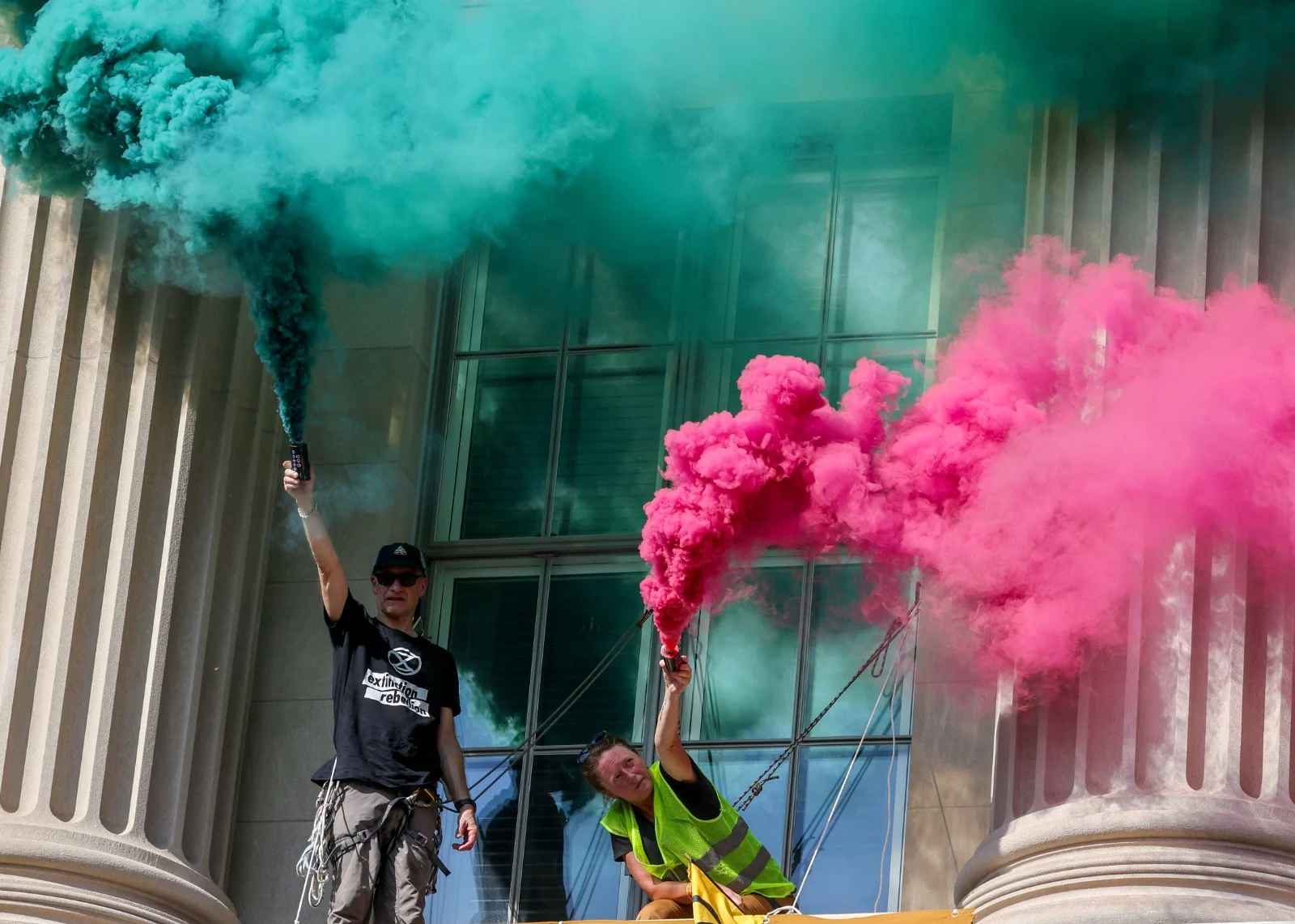 מחאה בנושא משבר האקלים בוושינגטון