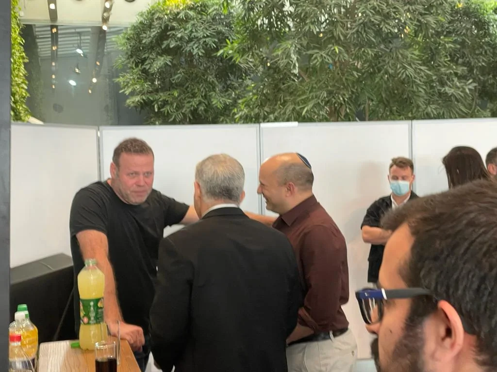 אדיר מילר באירוע גיבוש הקואליציה