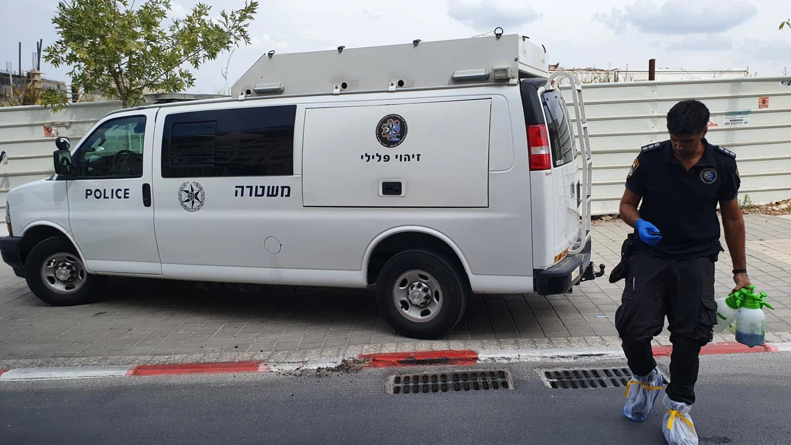 זירת הרצח בבית שמש