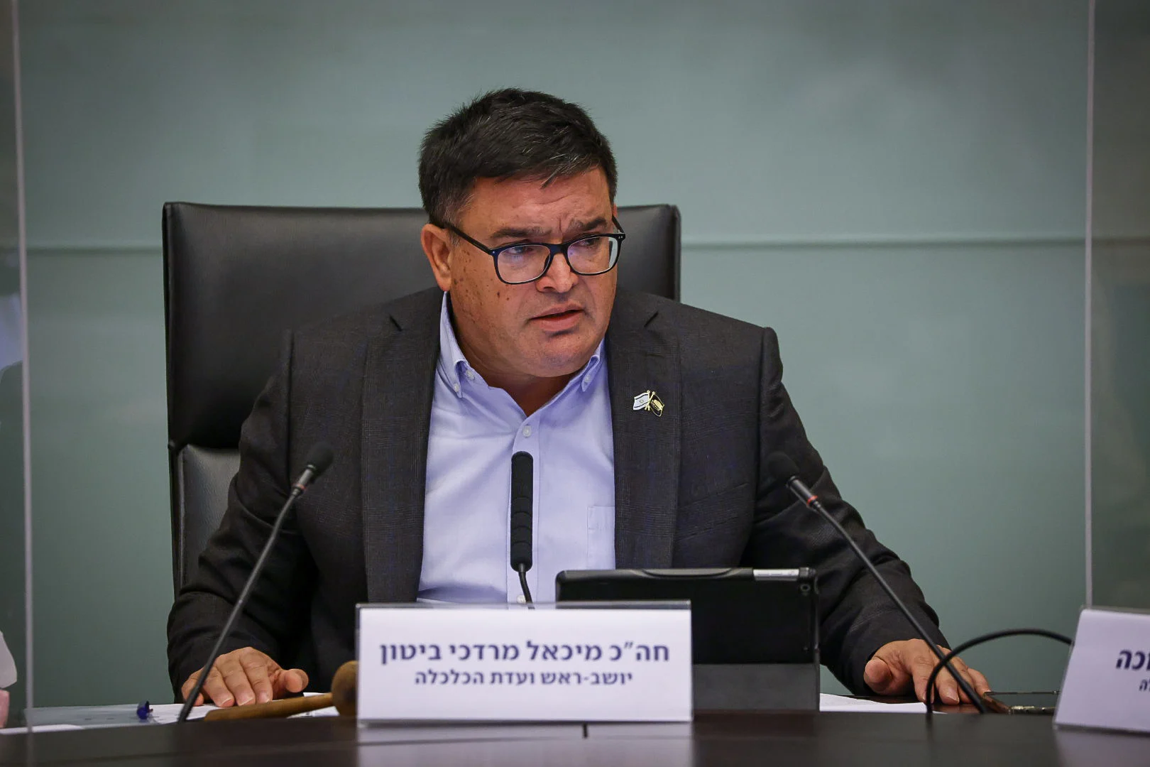 מיכאל ביטון יו''ר ועדת הכלכלה כנסת הכנסת