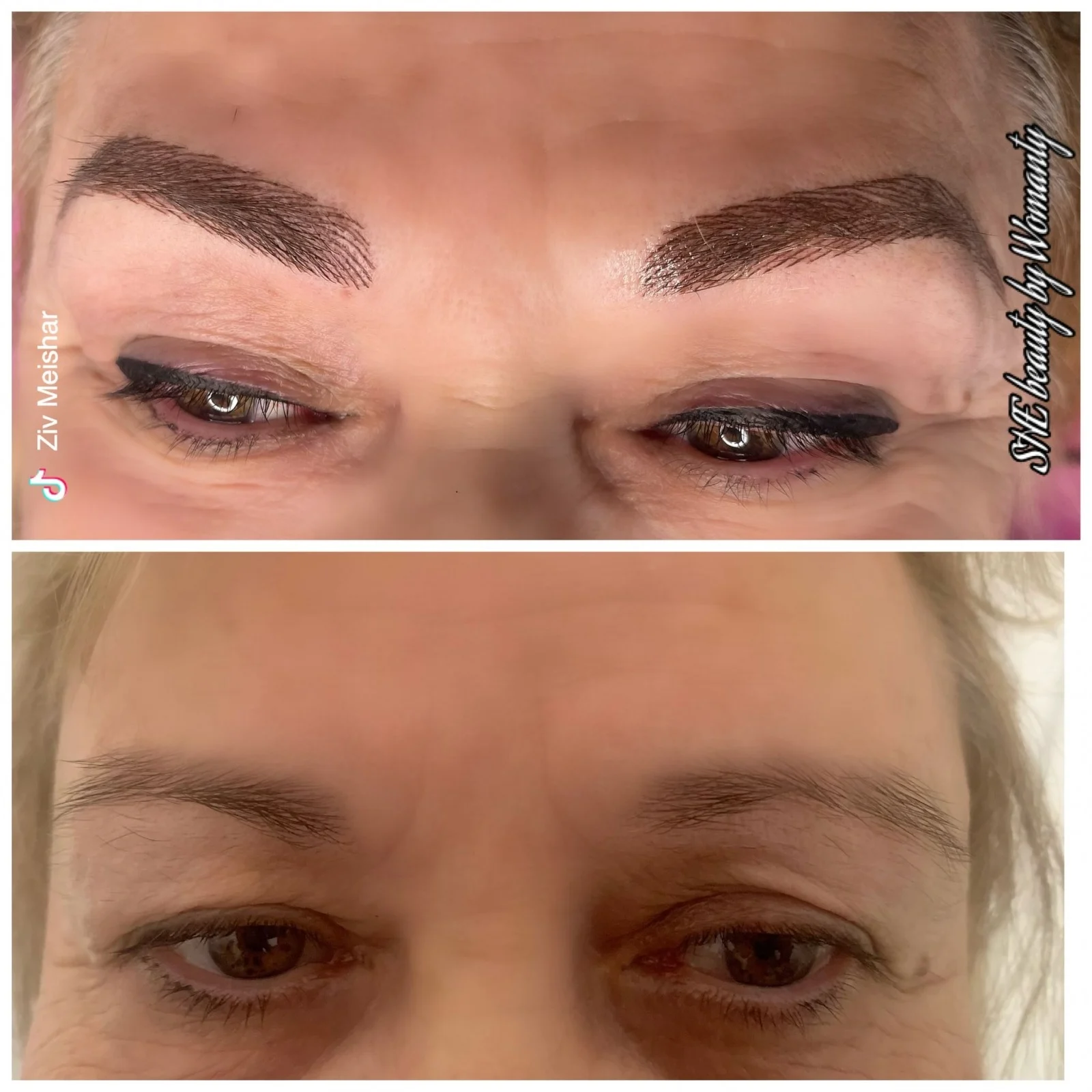 זיו מישר Womanty טיפול גבות