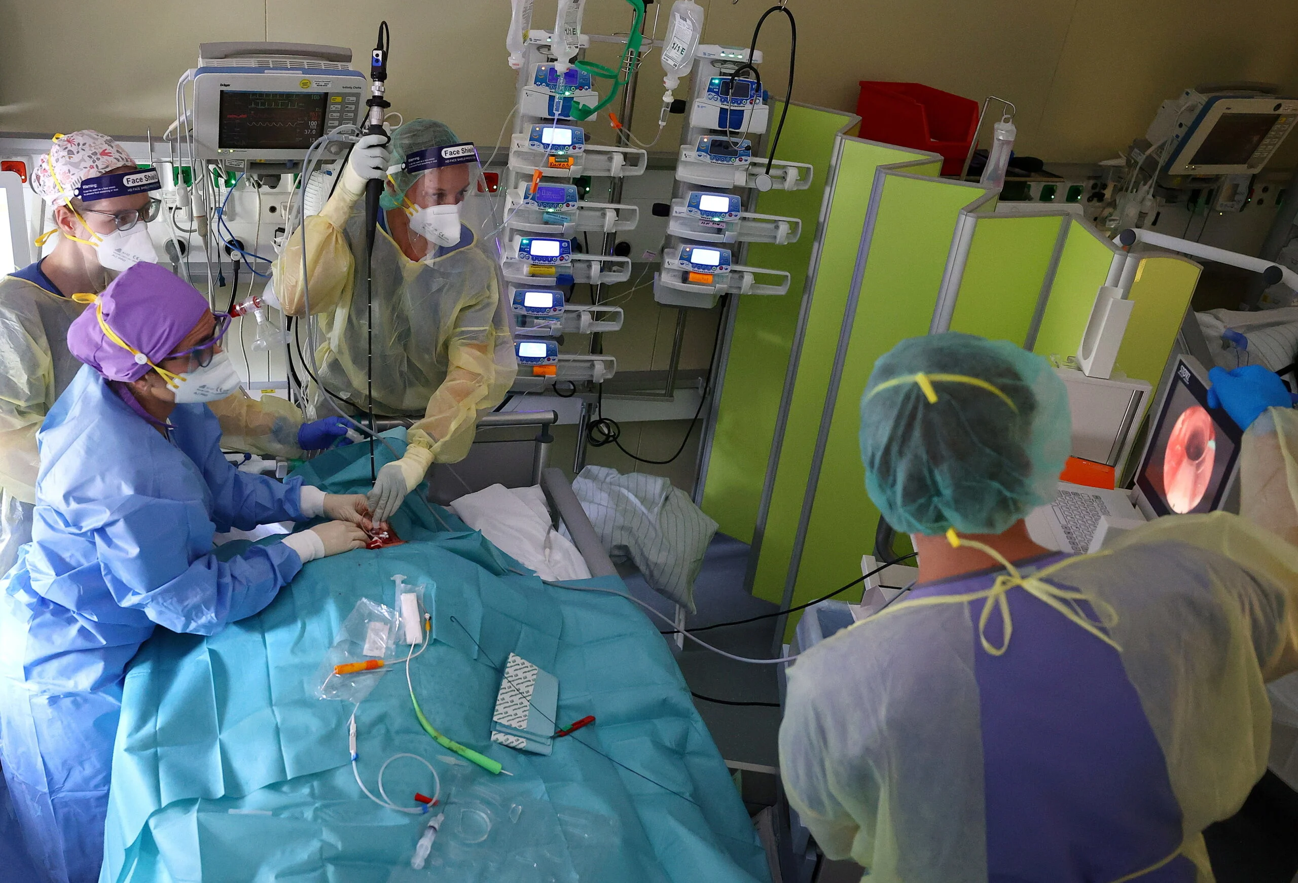 File Photo: Behind The Scenes Covid 19 Reportage At A Hospital And A Home For Elderly In Darmstadt