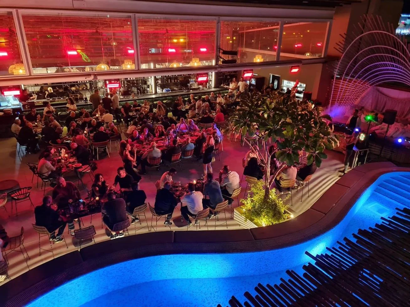 איזור בריכה נוספת מלון .now אילת