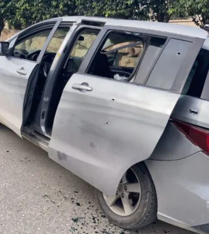 הרכב החשוד בדריסת לוחמי מג''ב באום אל פחם