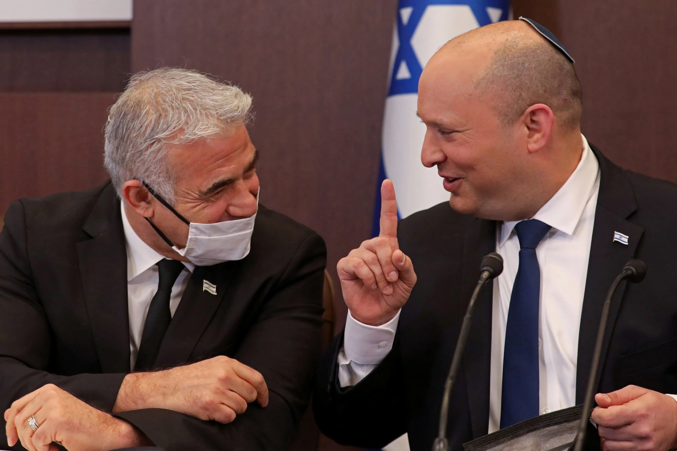 נפתלי בנט ויאיר לפיד