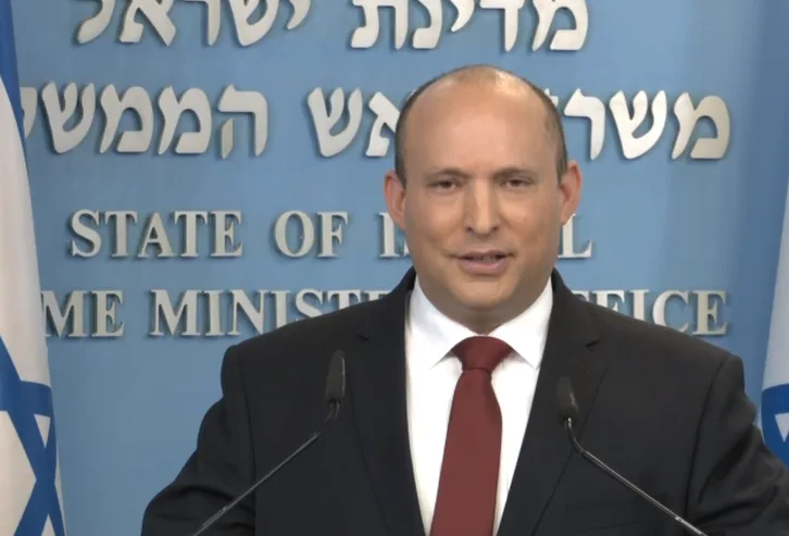 רה''מ נפתלי בנט במסיבת העיתונאים