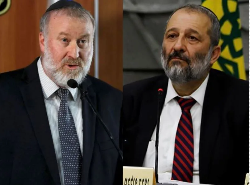 אריה דרעי ואביחי מנדלבליט