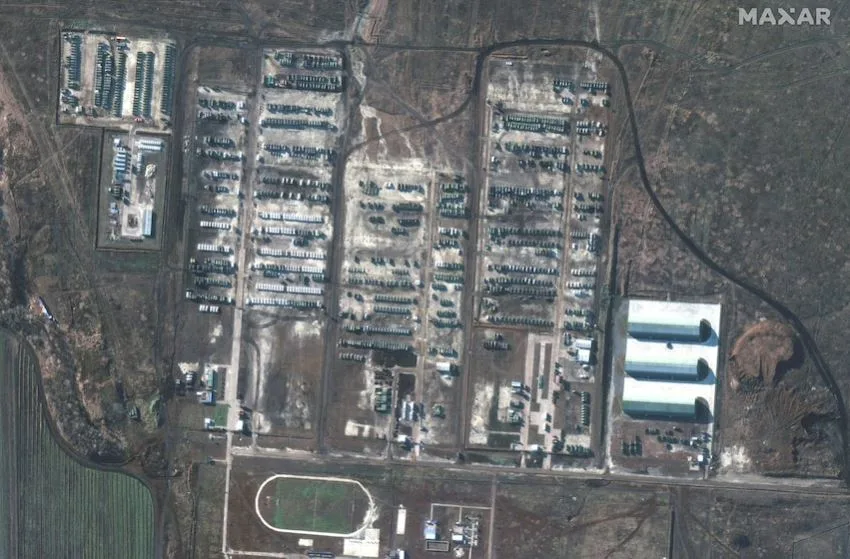 כוחות צבא רוסיים בגבול אוקראינה