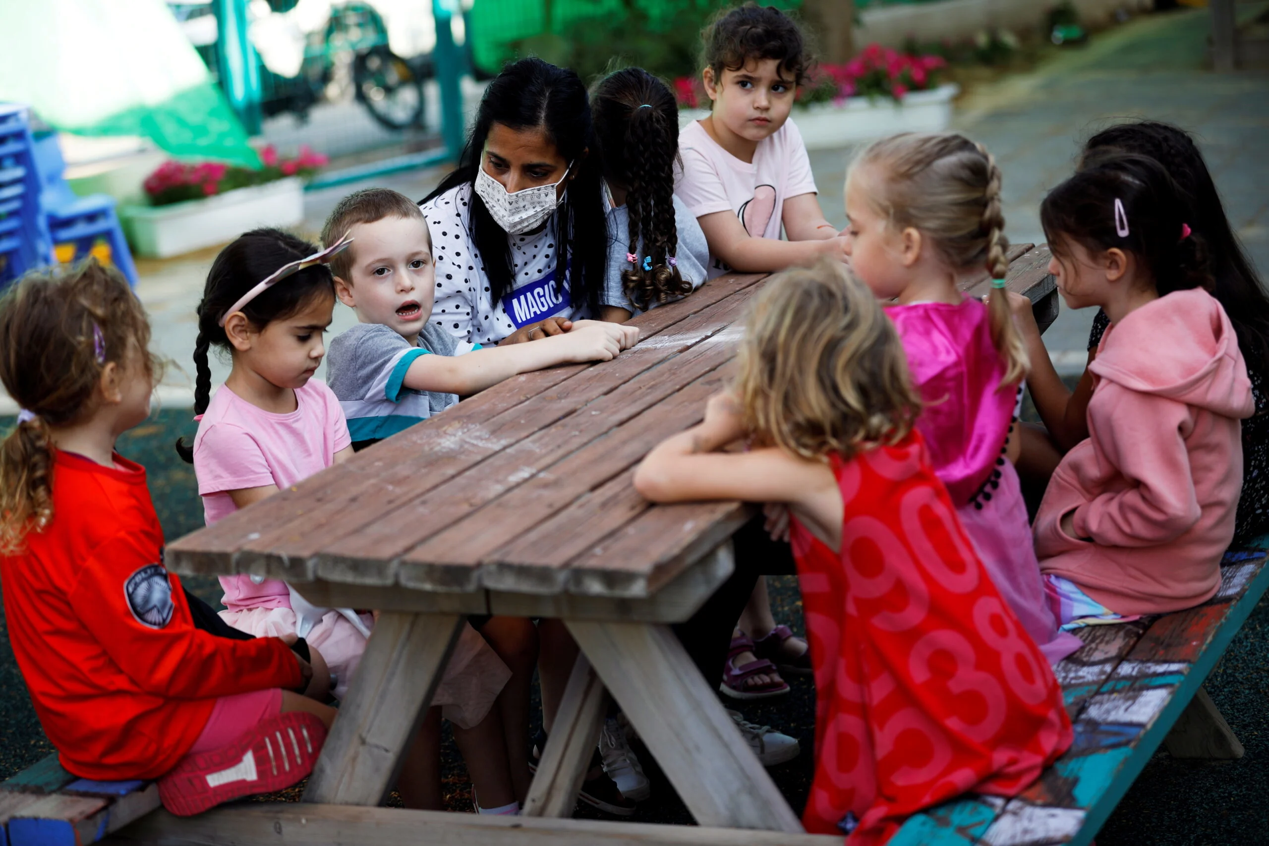 גן ילדים בקורונה