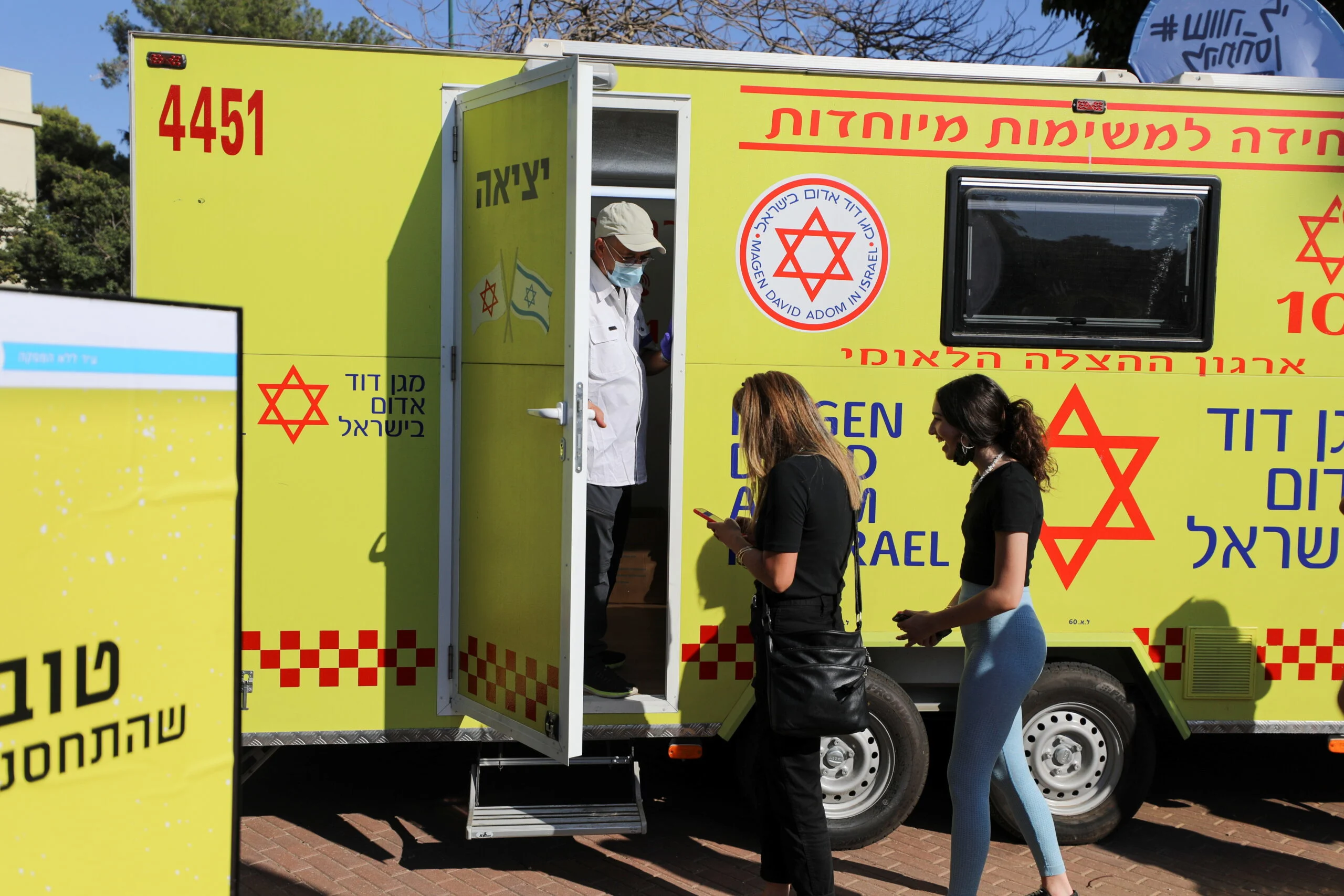 Fight Against The Delta Variant In Tel Aviv