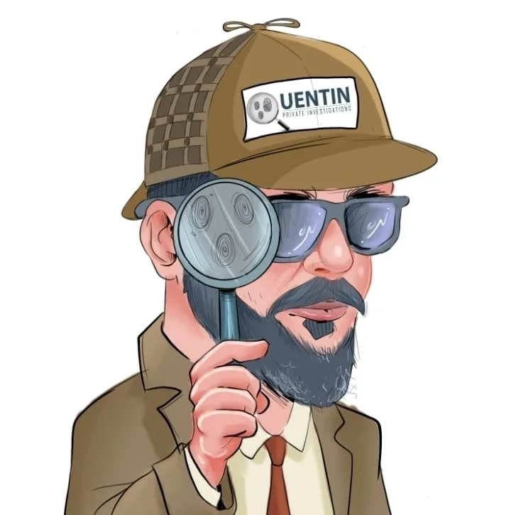 קריקטורה של קואנטין חקירות