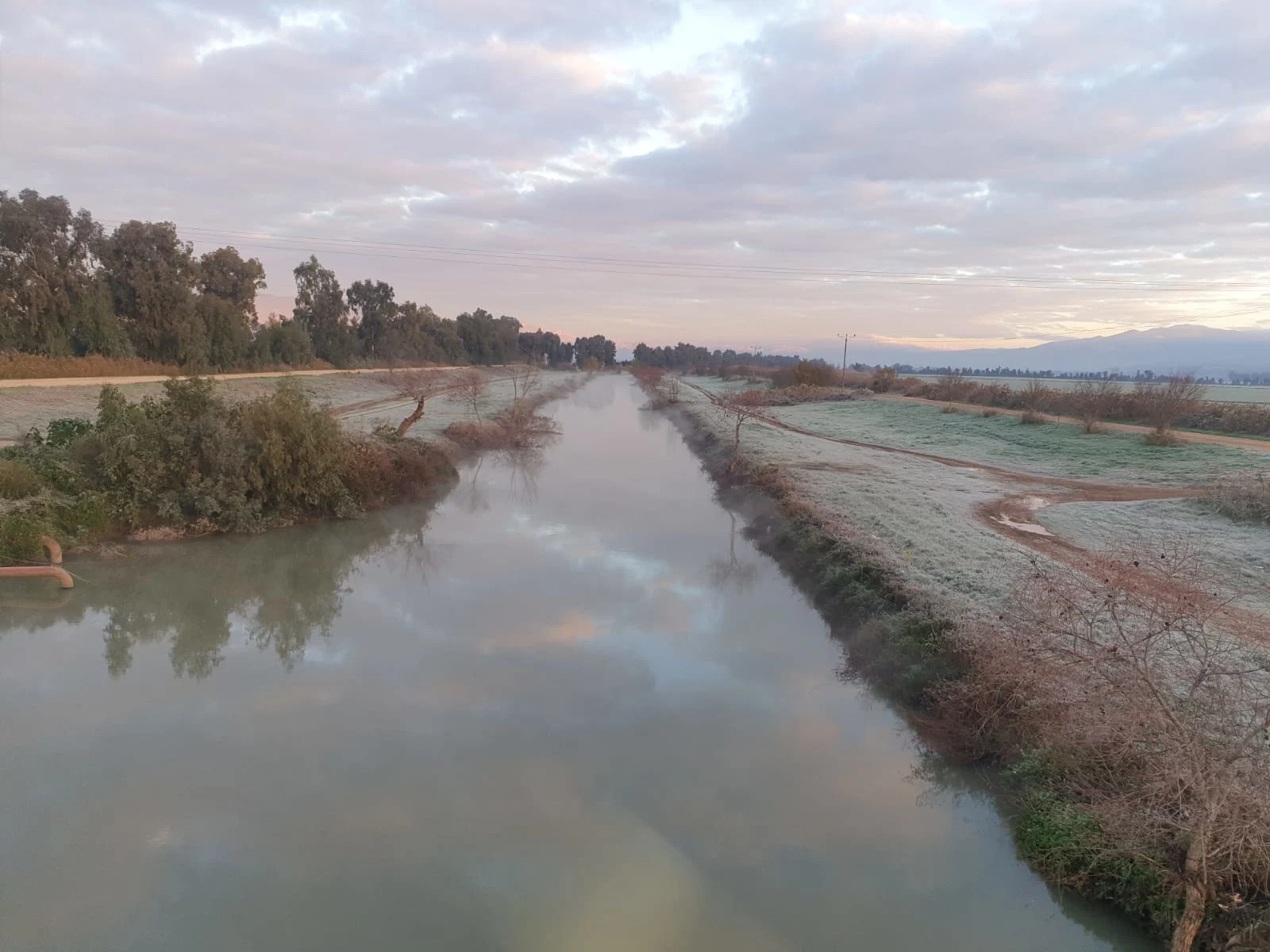 קרה על שטחי החקלאות והבר ביסוד המעלה