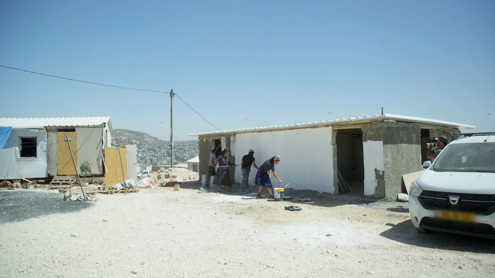 הבנייה בהתנחלות אביתר