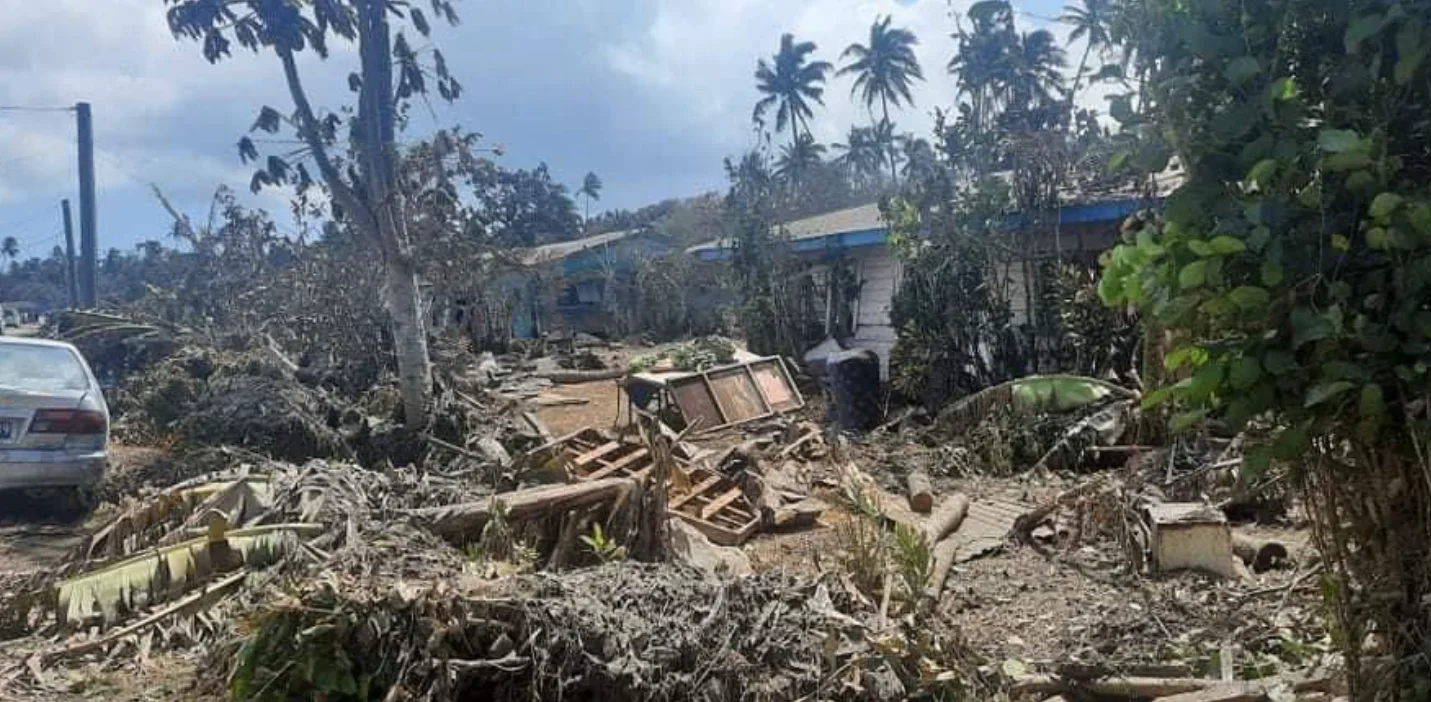 ההרס באיי טונגה