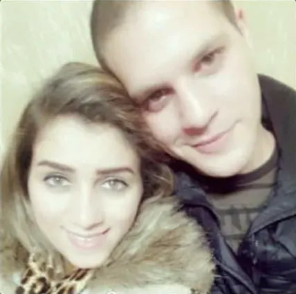 רסמיה ברבור עם בעלה מחמוד ארסלאן שעל פי החשד רצח אותה