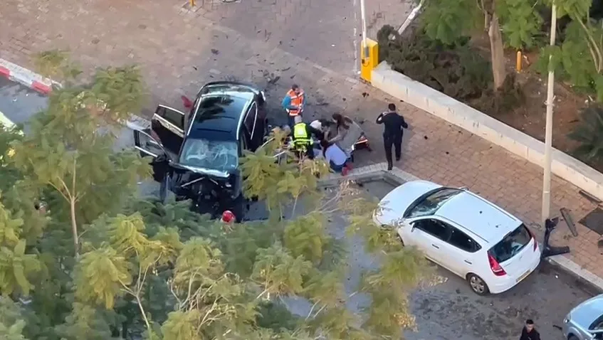 פיצוץ רכב ברחובות