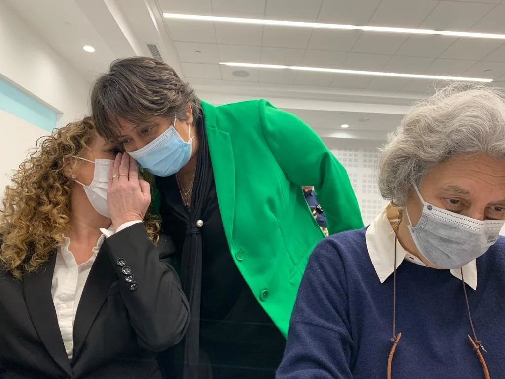 יפה בן דוד בדיון בבית הדין לעבודה