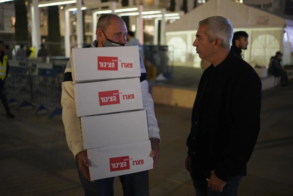 מחאה בכיכר הבימה נגד יוקר המחיה