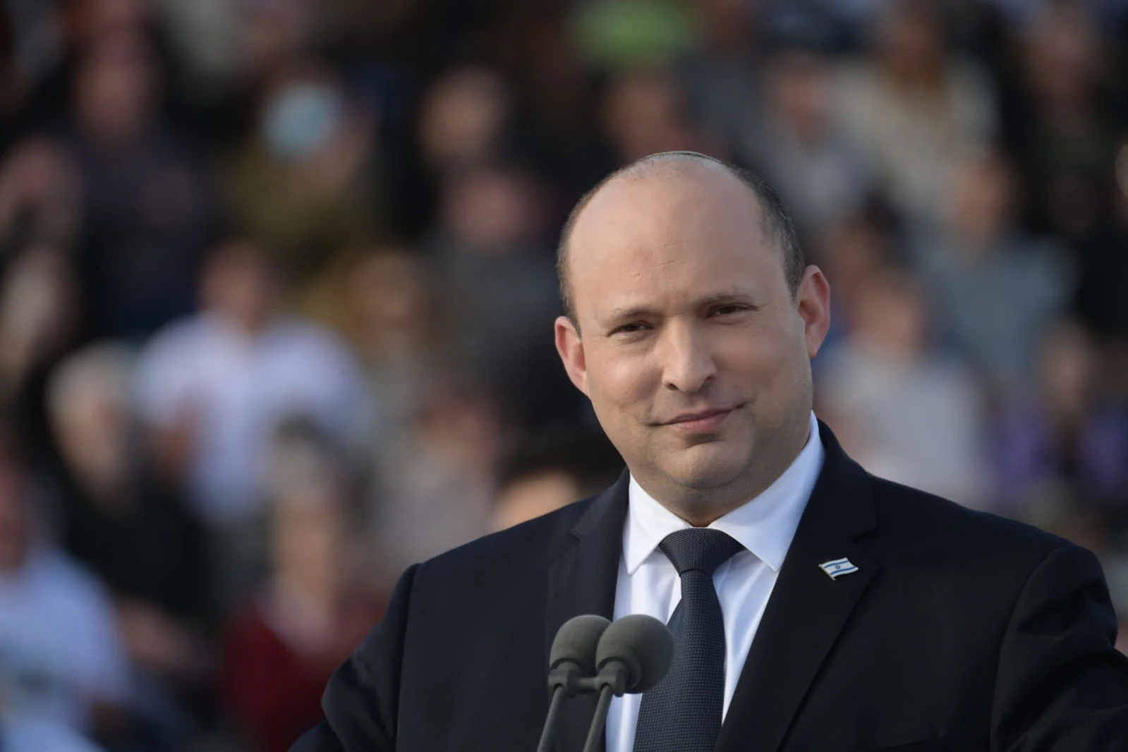 רה''מ נפתלי בנט בנאומו בטקס סיום קורס קצינים בבה''ד 1