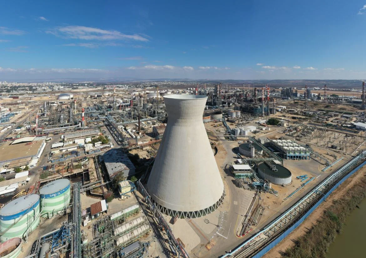 בז''ן בתי זיקוק חיפה מפרץ חיפה