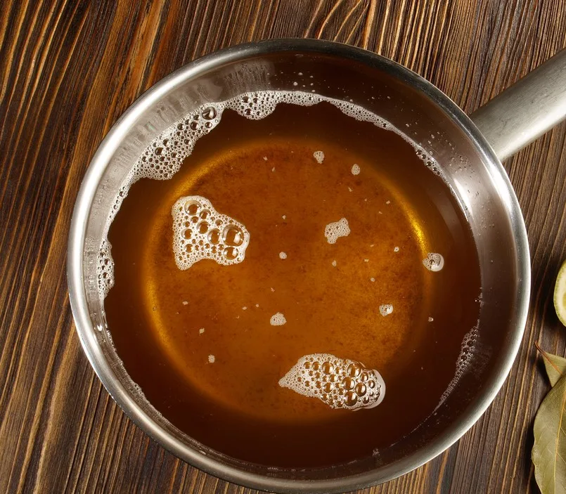 Melted,clarified,butter,for,butter,sauce,like,hollandaise.