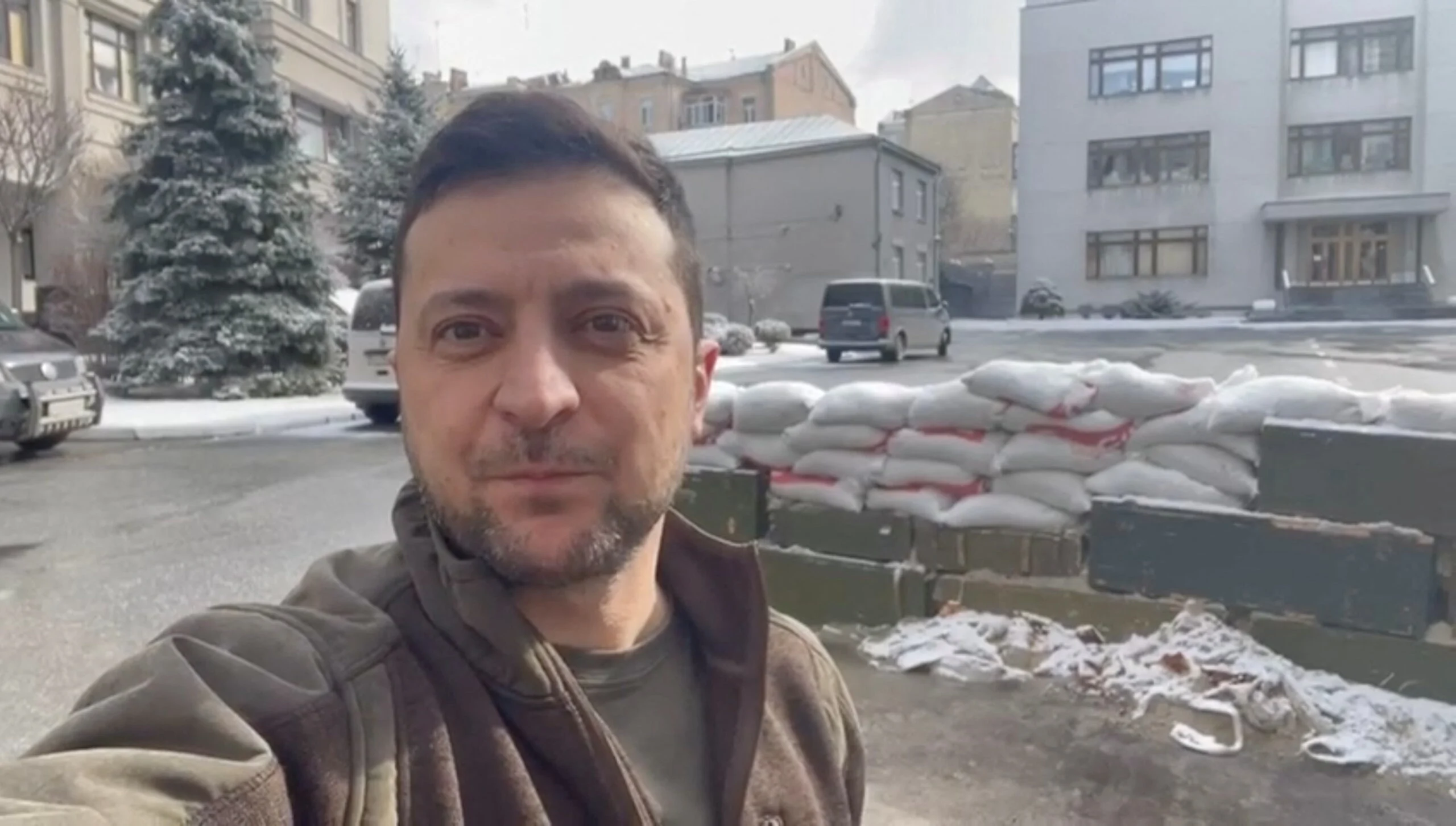Ukrainian President Zelenskiy Speaks In Video Statement