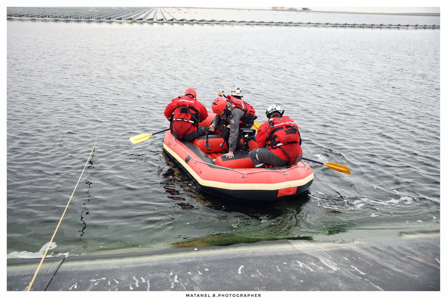 חילוץ הצעיר שנמצא במאגר מים בנגב