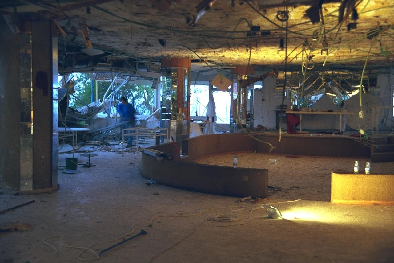 ההרס במלון ''פארק'' בנתניה לאחר הפיגוע